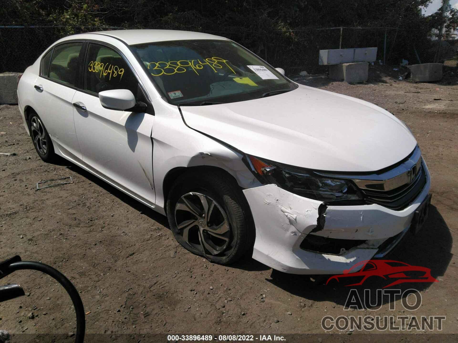 HONDA ACCORD SEDAN 2016 - 1HGCR2F33GA215054