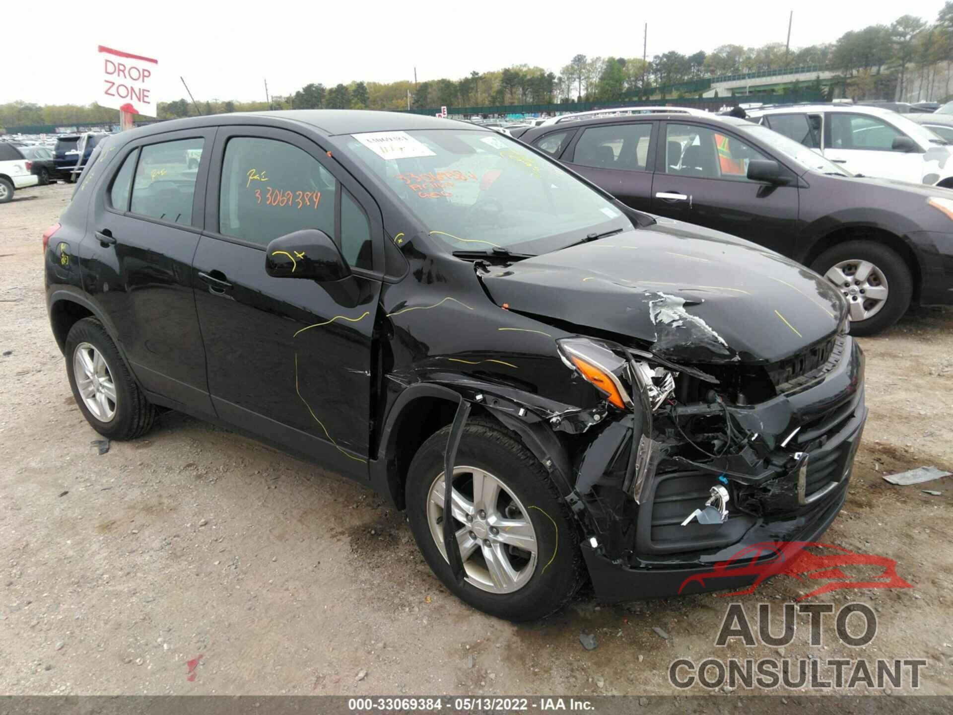 CHEVROLET TRAX 2019 - 3GNCJNSB2KL321105