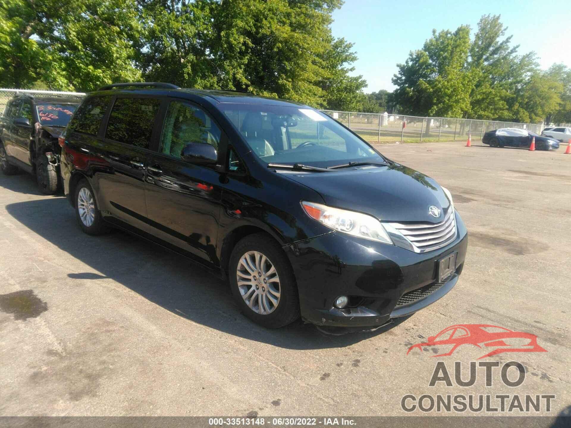 TOYOTA SIENNA 2016 - 5TDYK3DC1GS706016