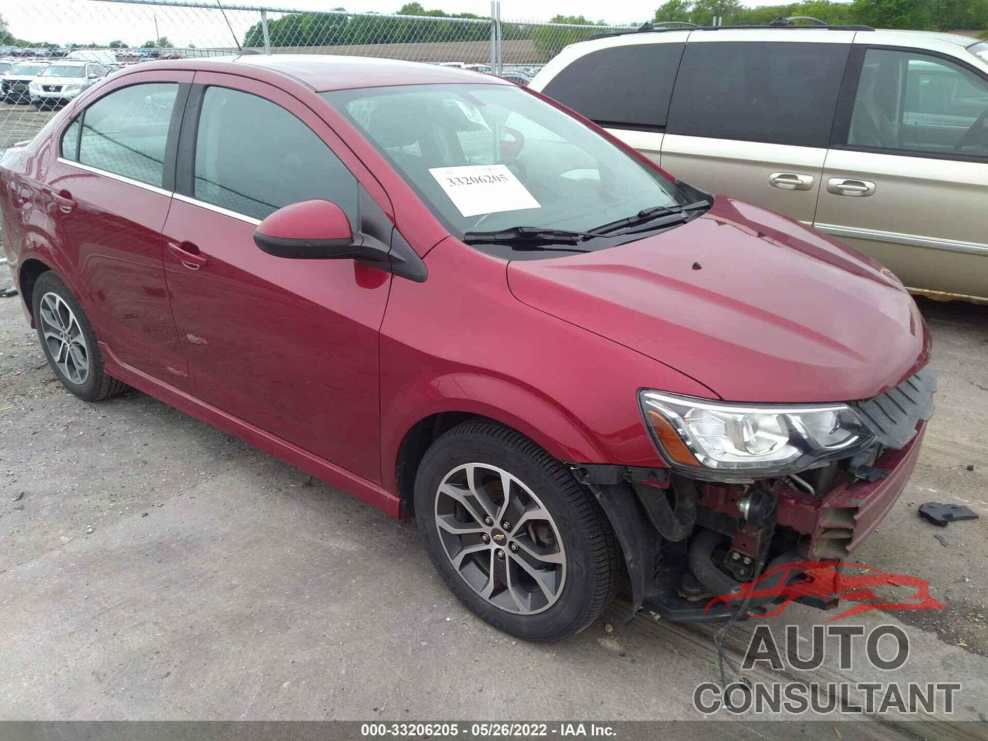 CHEVROLET SONIC 2017 - 1G1JC5SBXH4132882