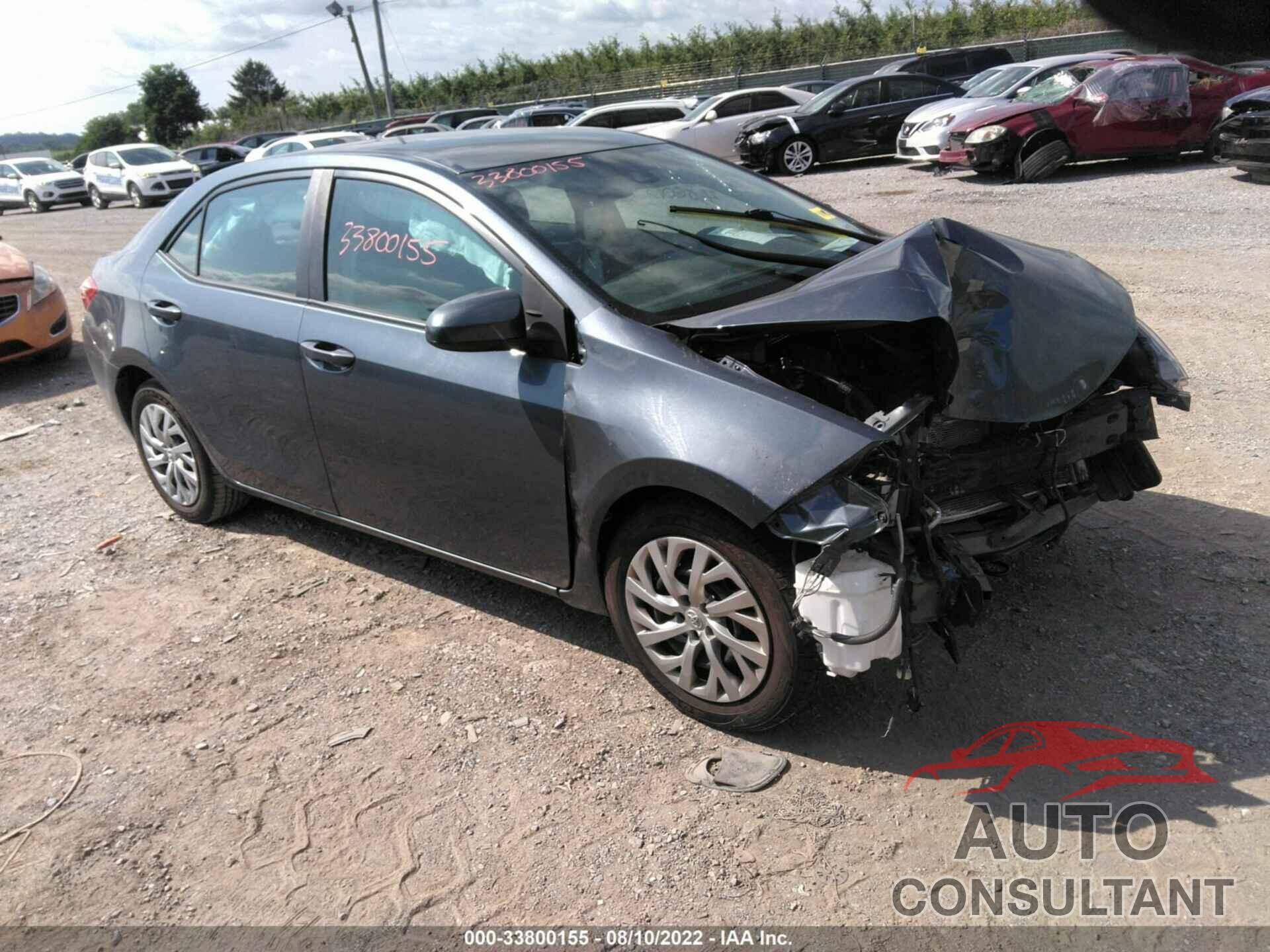 TOYOTA COROLLA 2018 - 2T1BURHE7JC056509