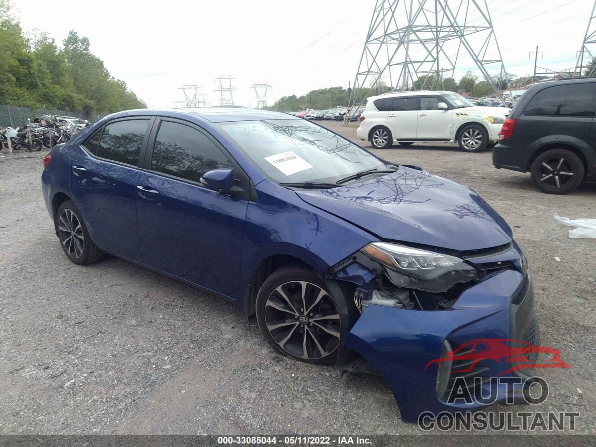 TOYOTA COROLLA 2017 - 2T1BURHE4HC787313