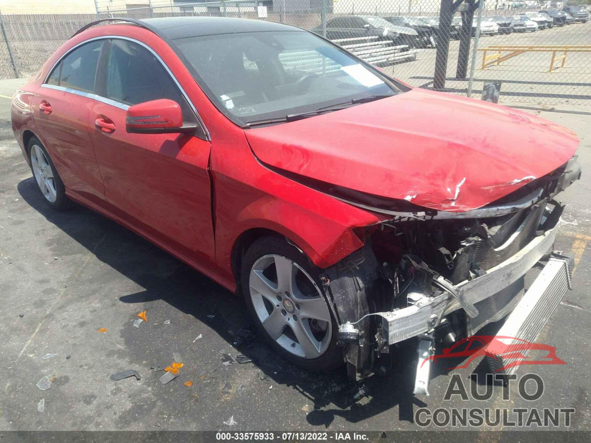 MERCEDES-BENZ CLA 2016 - WDDSJ4EB2GN384700