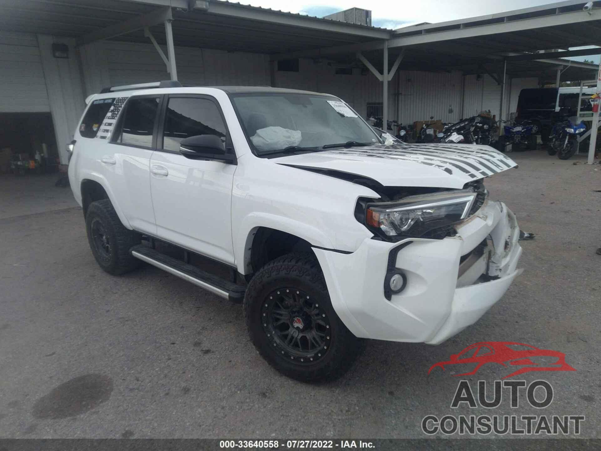 TOYOTA 4RUNNER 2019 - JTEBU5JR6K5684271