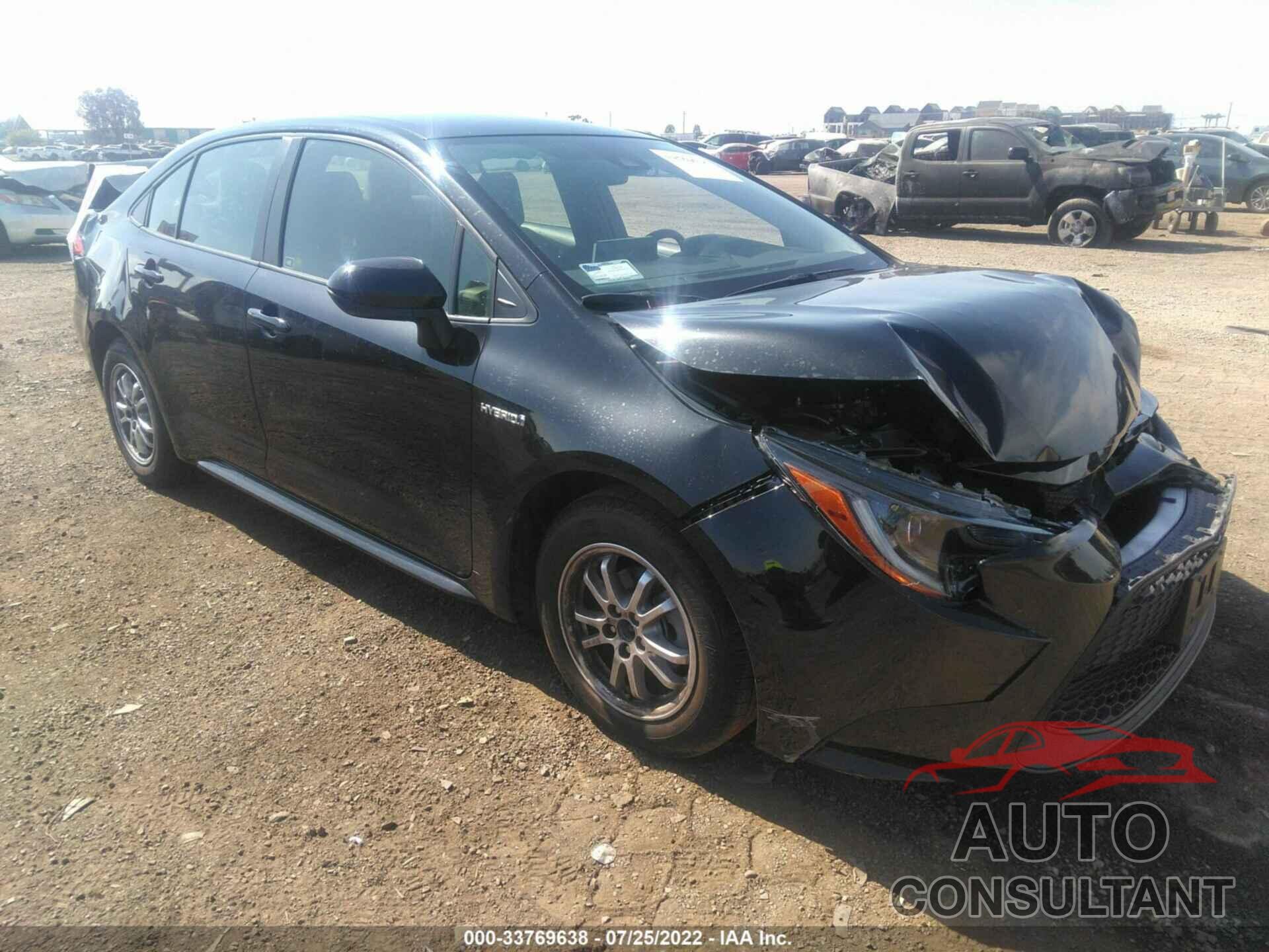 TOYOTA COROLLA 2020 - JTDEBRBE9LJ007024