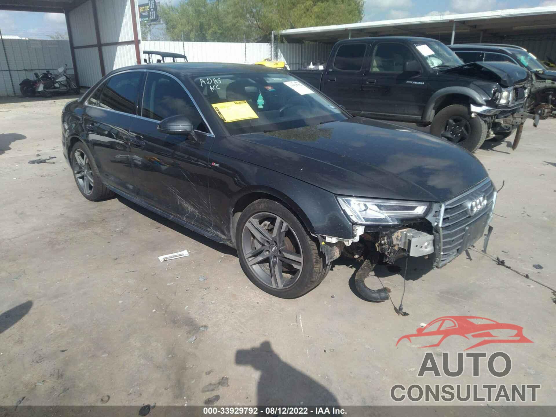 AUDI A4 2018 - WAUENAF47JN008413