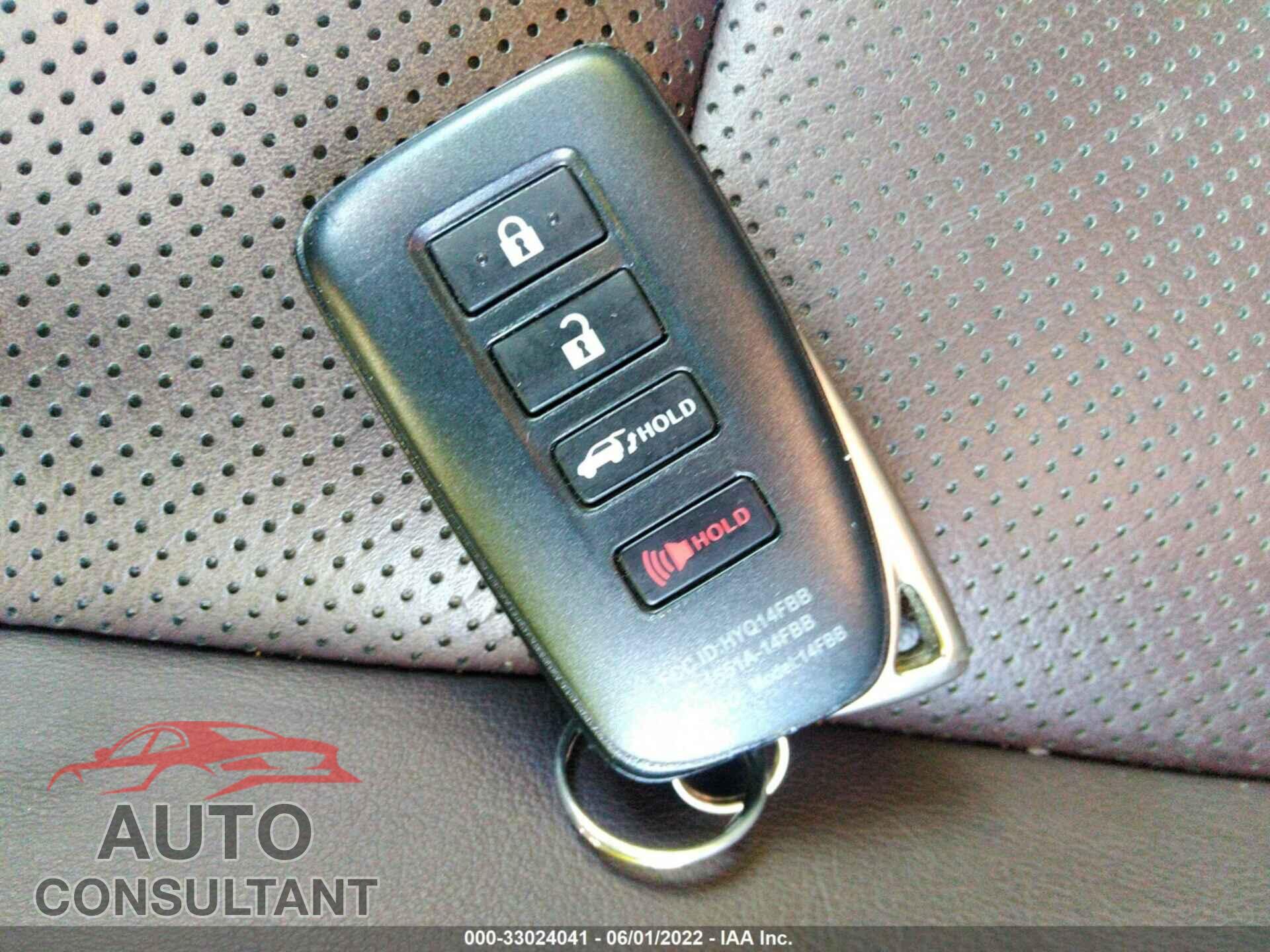 LEXUS RX 2017 - 2T2ZZMCA1HC088417