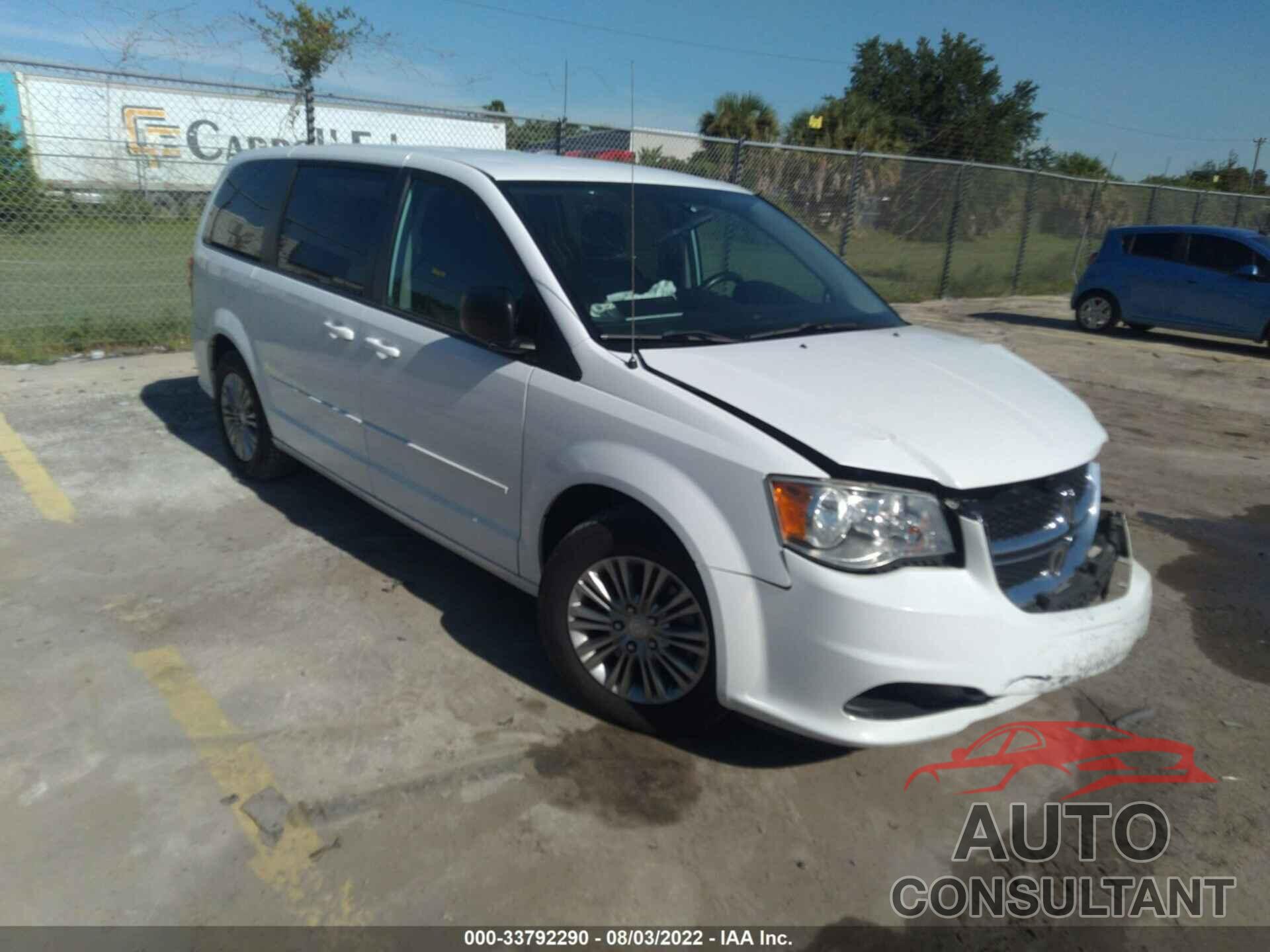 DODGE GRAND CARAVAN 2016 - 2C4RDGBG1GR227888