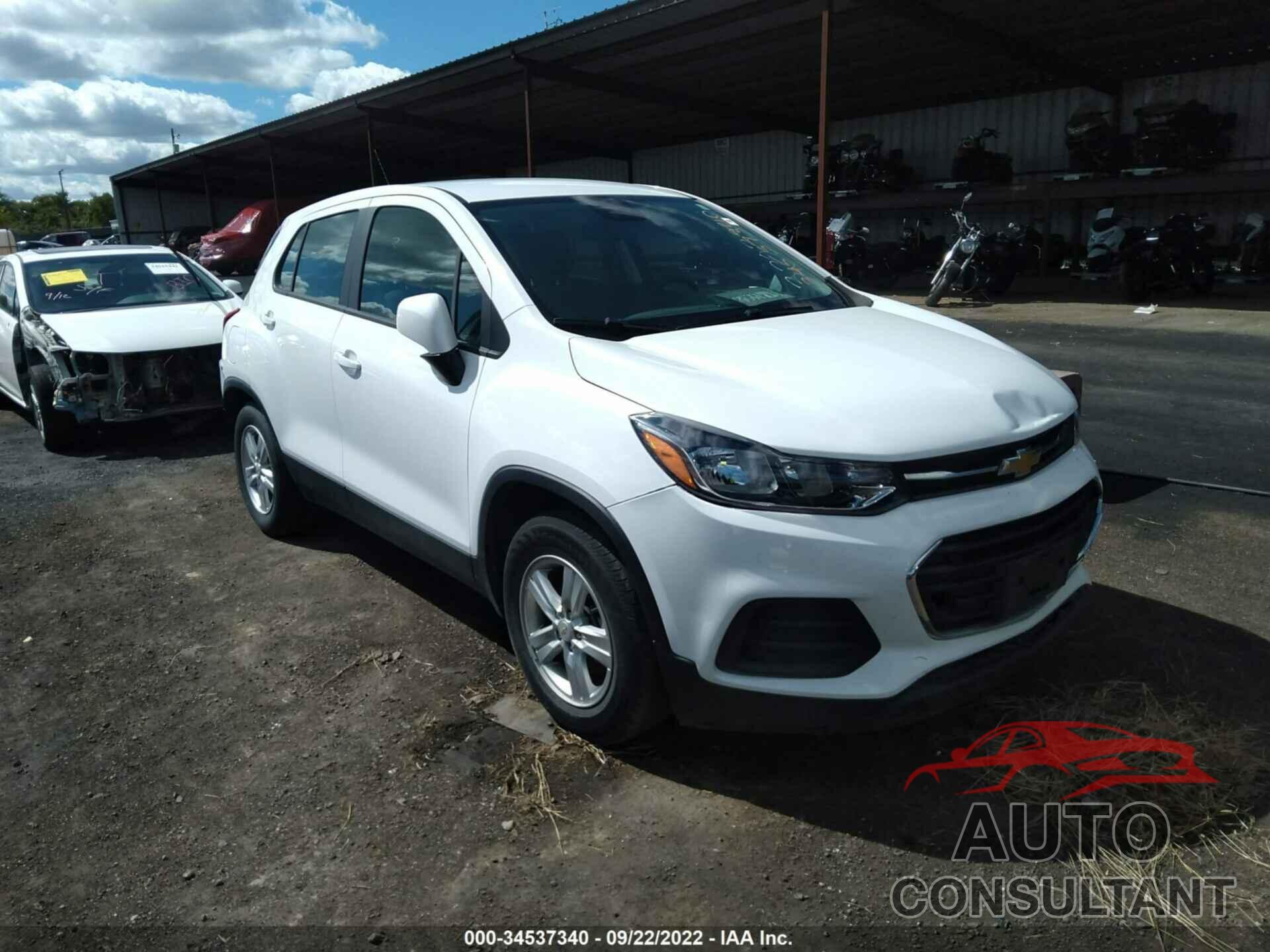 CHEVROLET TRAX 2020 - KL7CJKSB0LB320381