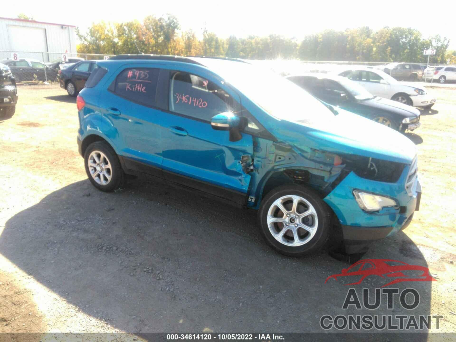 FORD ECOSPORT 2018 - MAJ6P1UL5JC243129