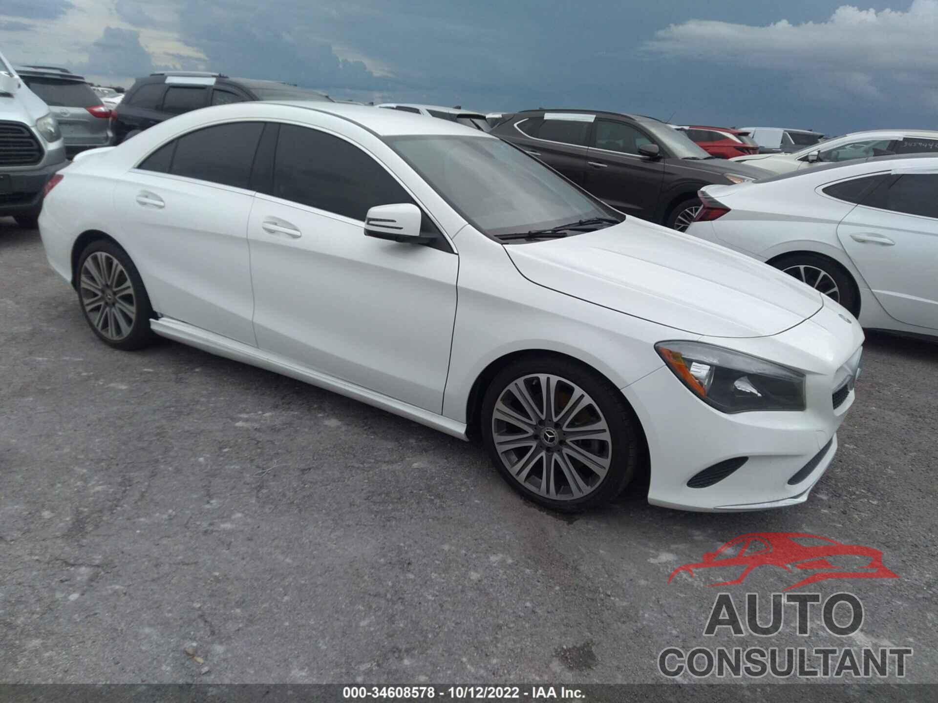 MERCEDES-BENZ CLA 2018 - WDDSJ4EB0JN675414