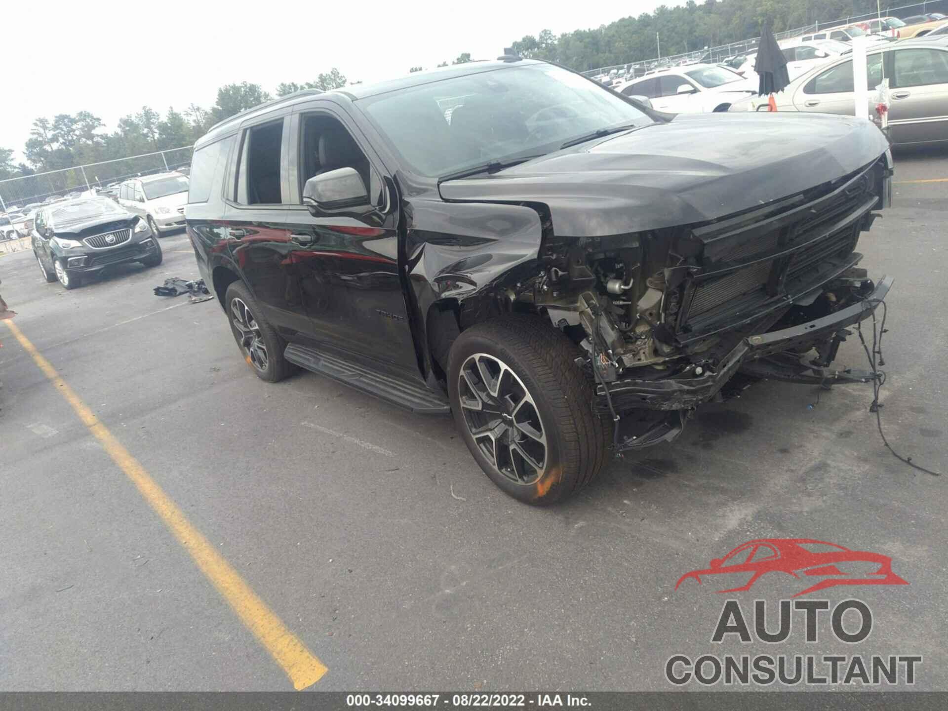 CHEVROLET TAHOE 2021 - 1GNSKRKD7MR344313