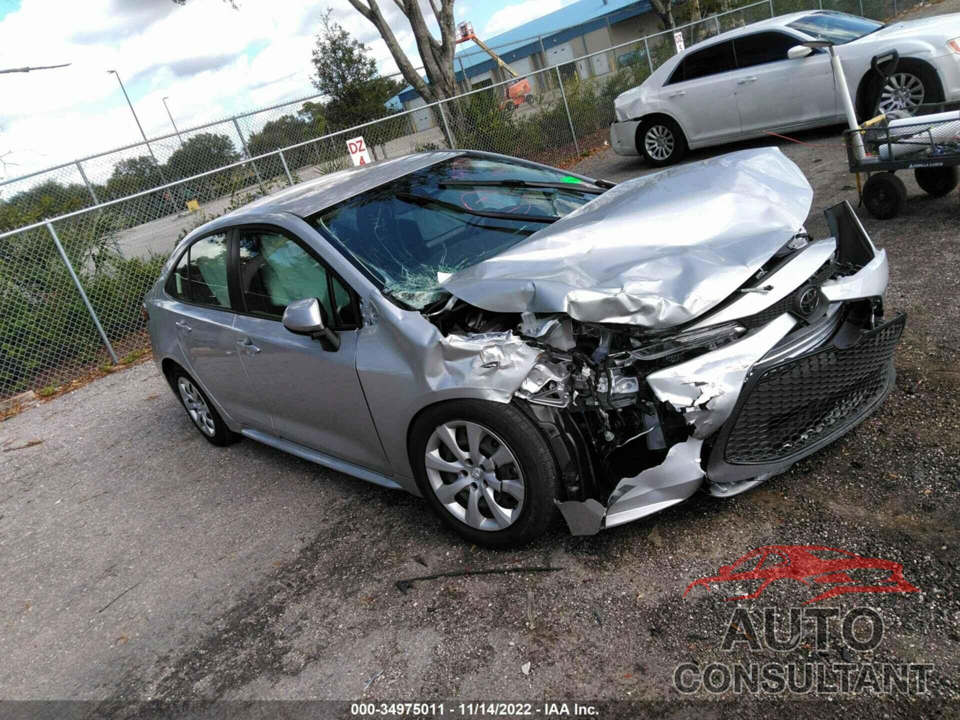 TOYOTA COROLLA 2022 - JTDEPMAE6N3009231