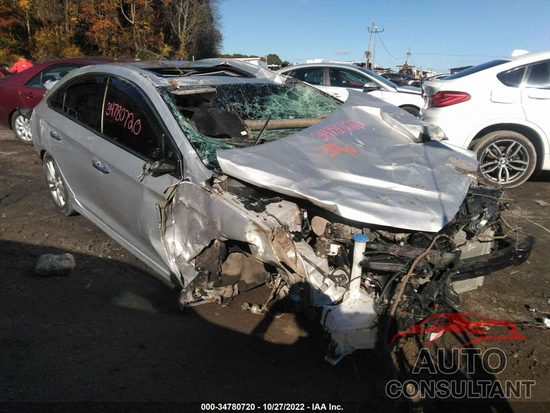 HYUNDAI SONATA 2018 - 5NPE34AF7JH695363