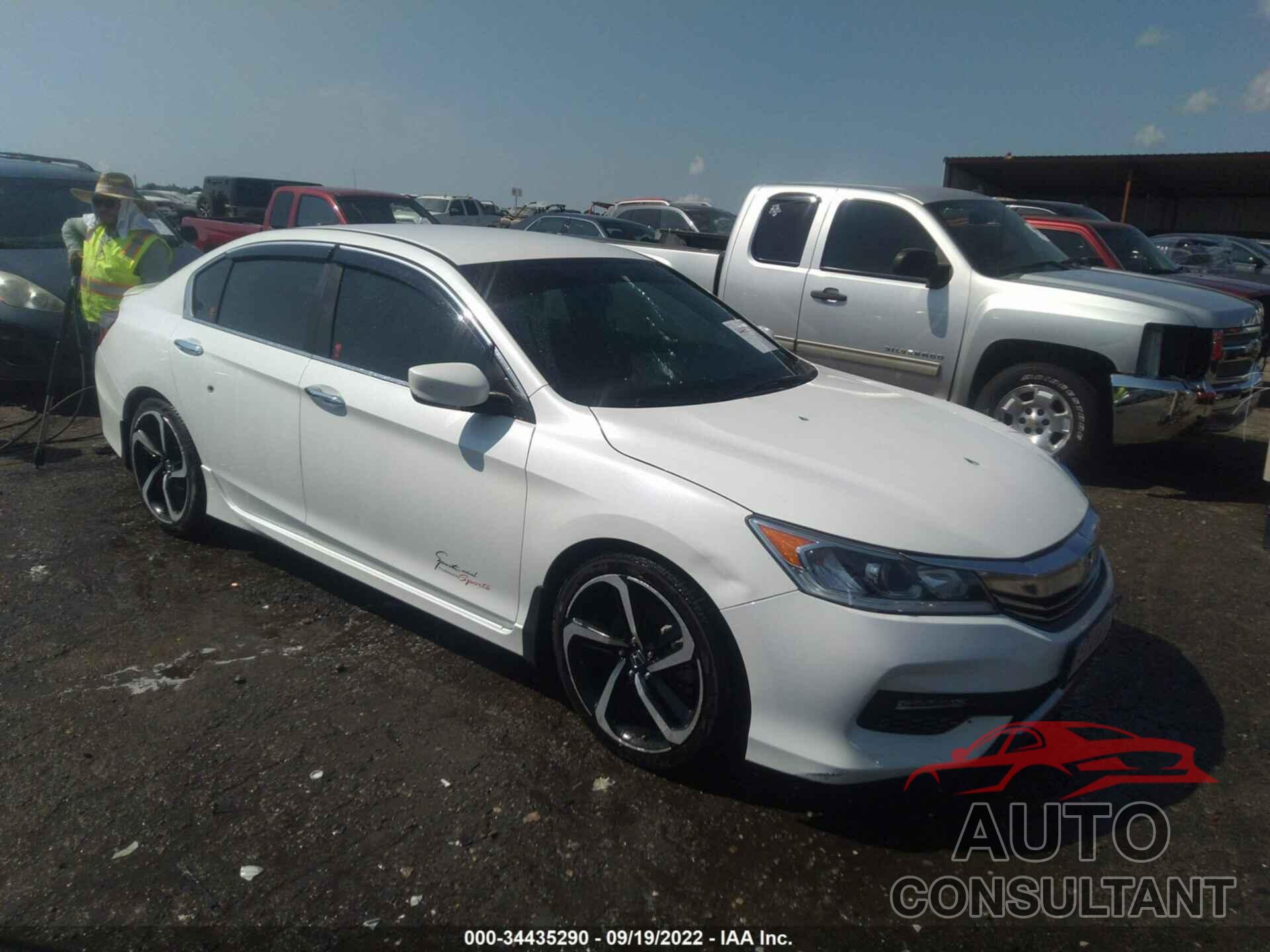 HONDA ACCORD SEDAN 2016 - 1HGCR2F51GA146236