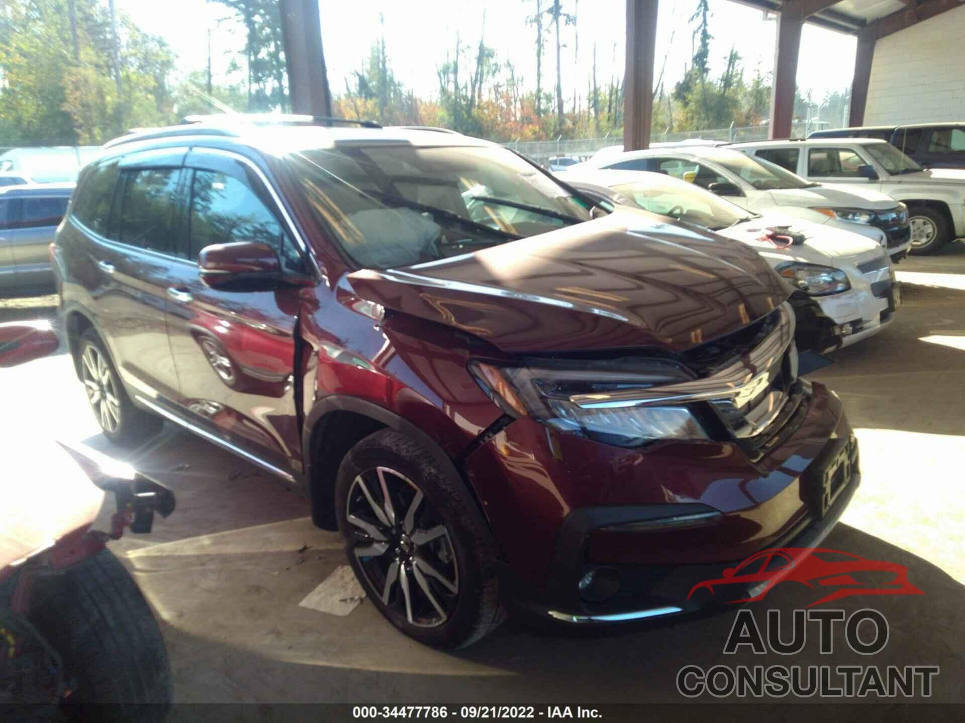 HONDA PILOT 2019 - 5FNYF6H06KB060636
