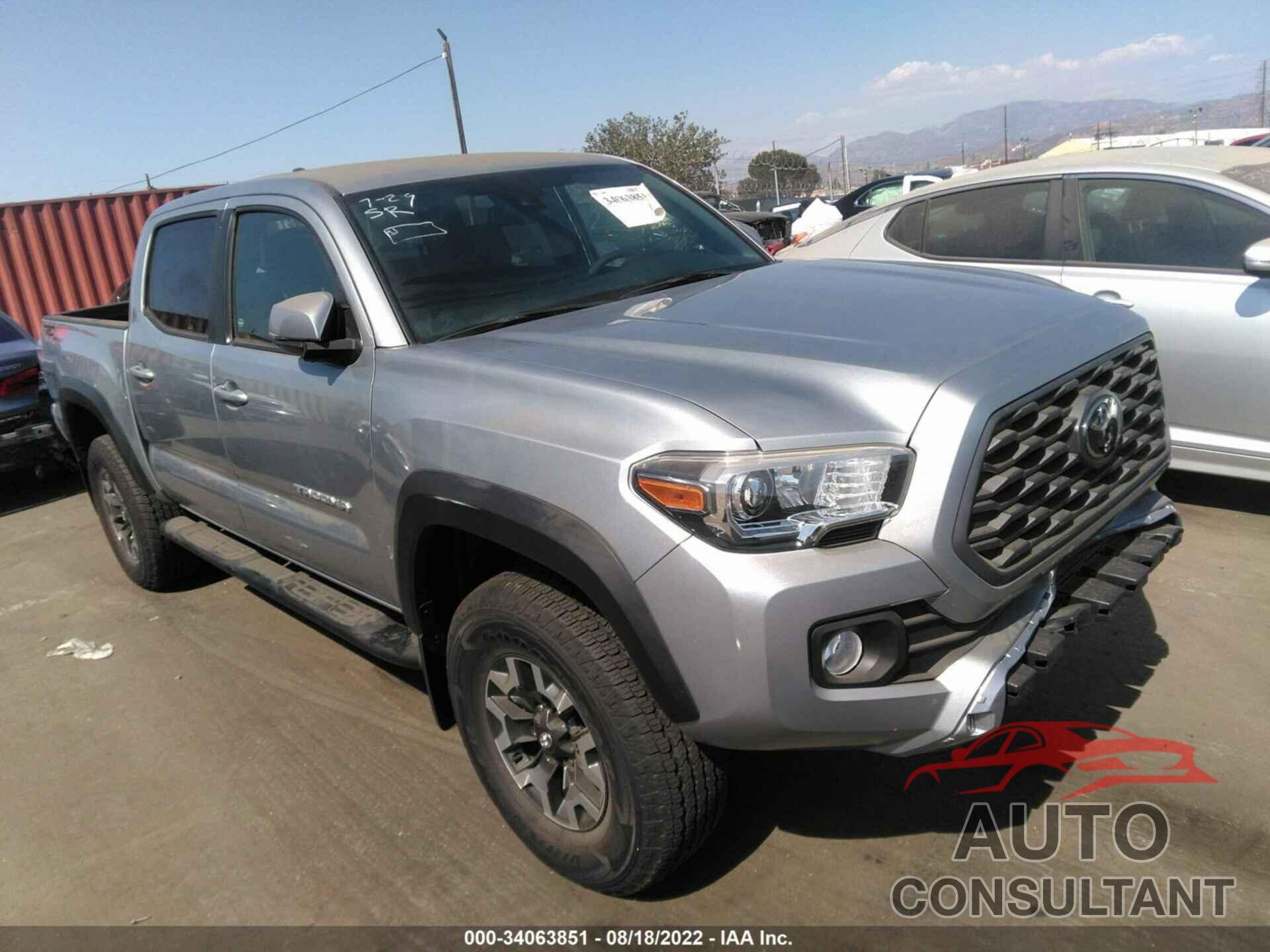 TOYOTA TACOMA 4WD 2021 - 3TMCZ5AN2MM400641