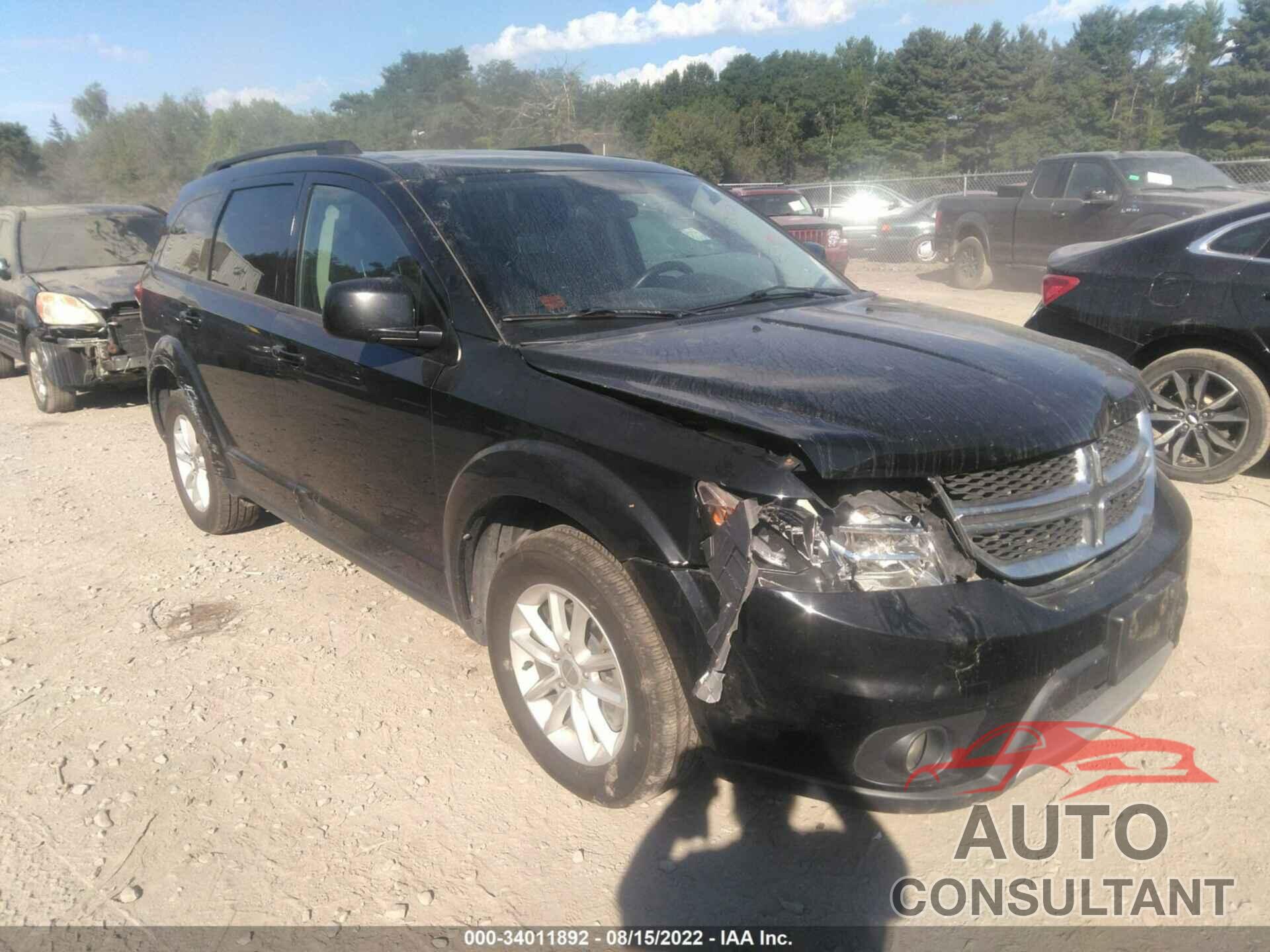 DODGE JOURNEY 2016 - 3C4PDCBGXGT134932