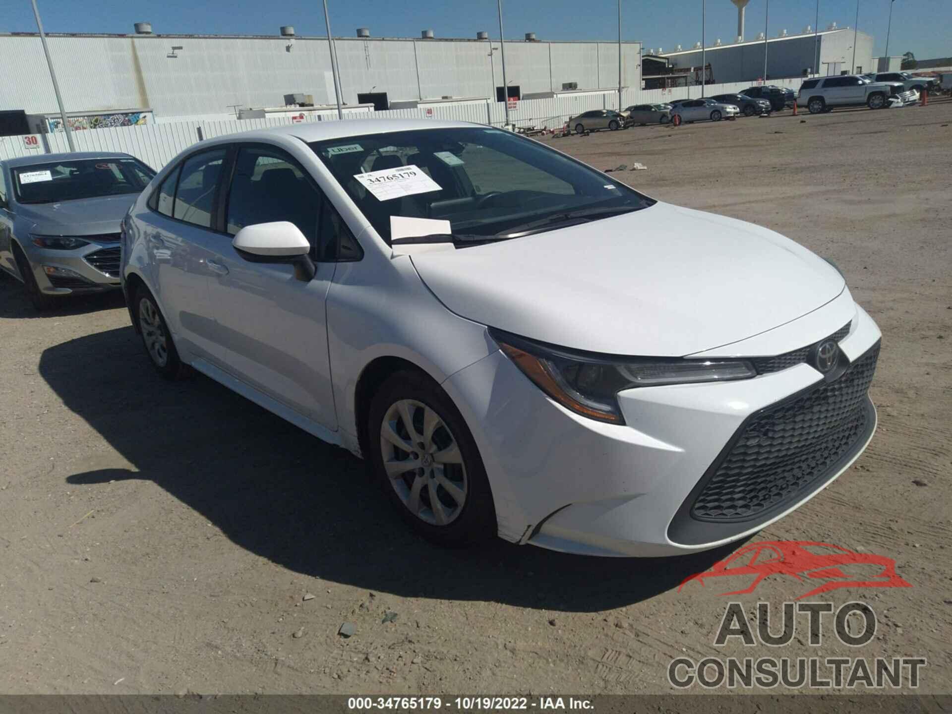 TOYOTA COROLLA 2021 - 5YFEPMAE6MP208740