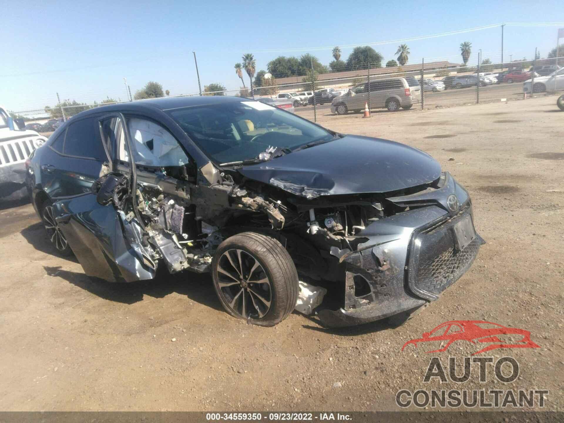 TOYOTA COROLLA 2018 - 2T1BURHE5JC004246