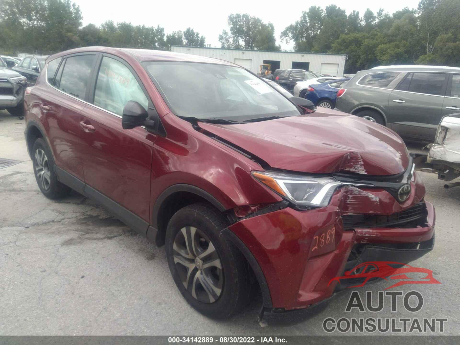 TOYOTA RAV4 2018 - 2T3BFREV4JW836875