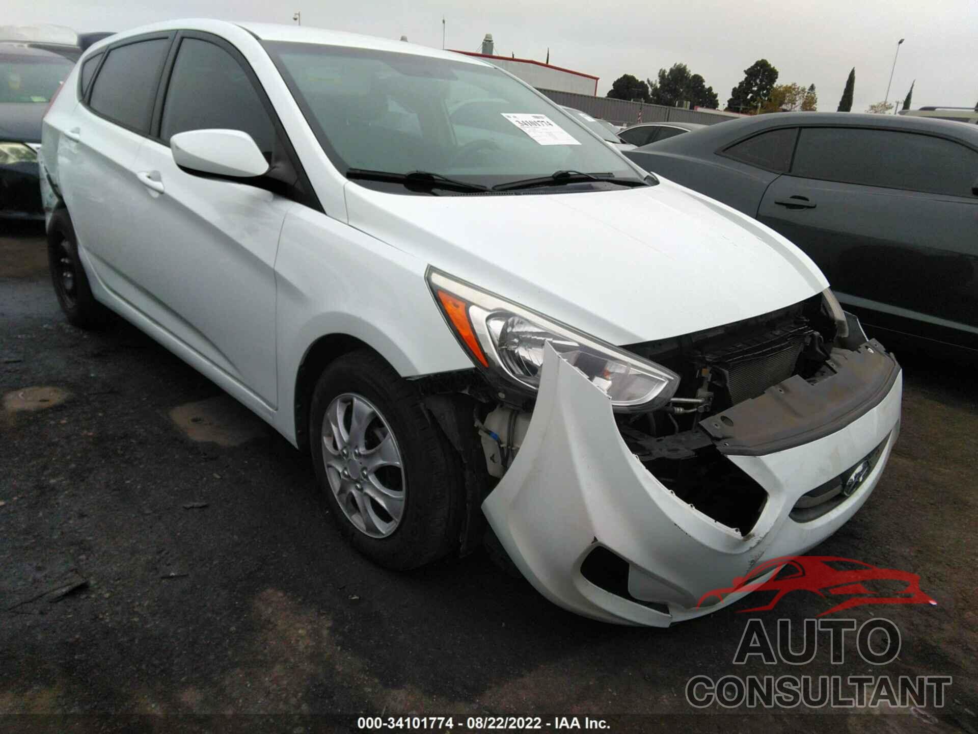 HYUNDAI ACCENT 2016 - KMHCT5AE5GU252014