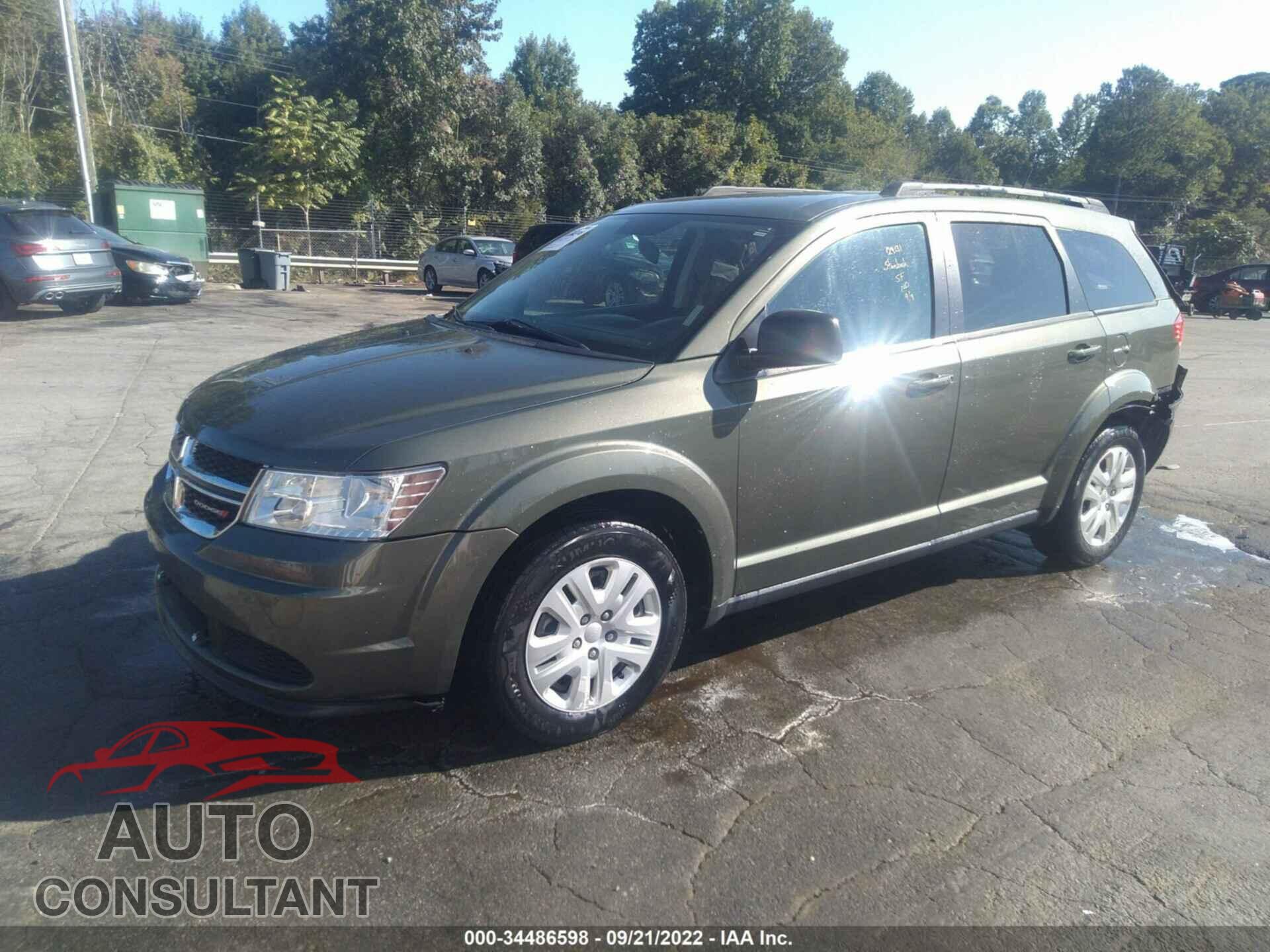 DODGE JOURNEY 2017 - 3C4PDCAB9HT621983
