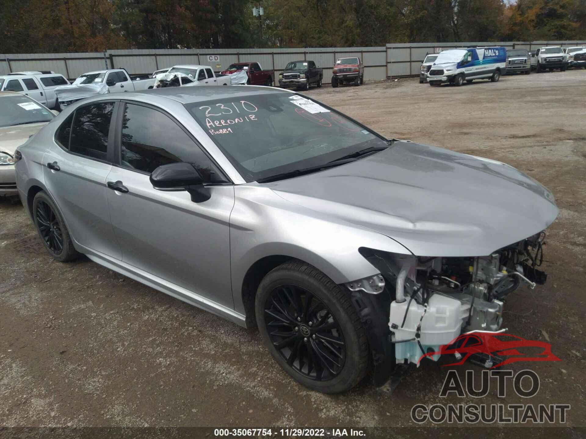 TOYOTA CAMRY 2022 - 4T1G31AK0NU034592