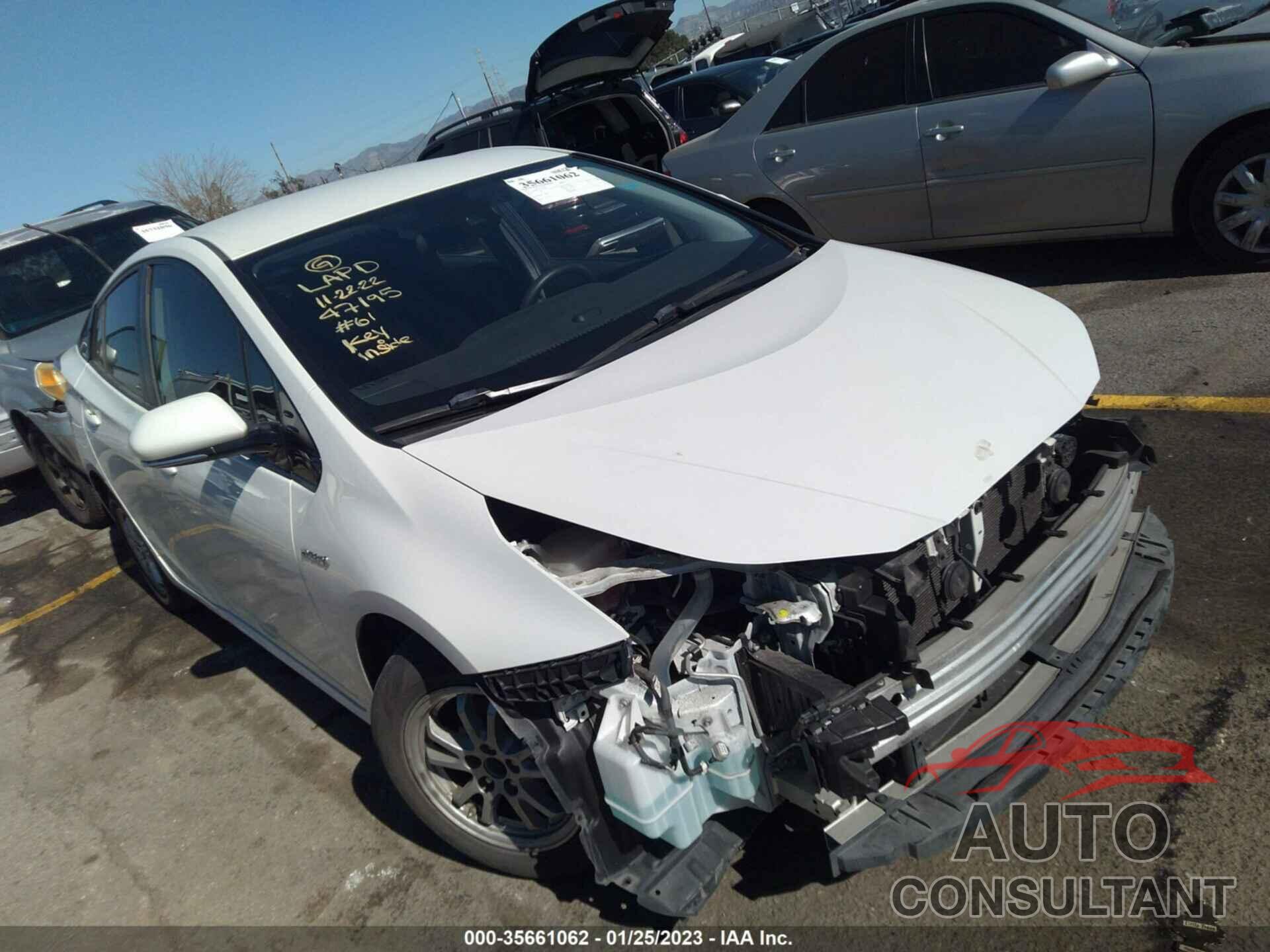 TOYOTA PRIUS 2017 - JTDKBRFU1H3040695