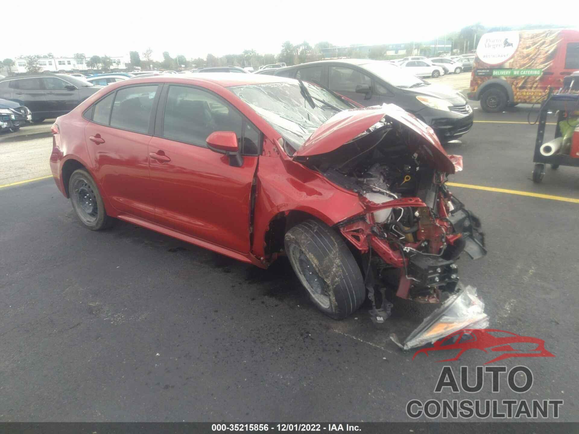 TOYOTA COROLLA 2021 - 5YFEPMAE0MP193457