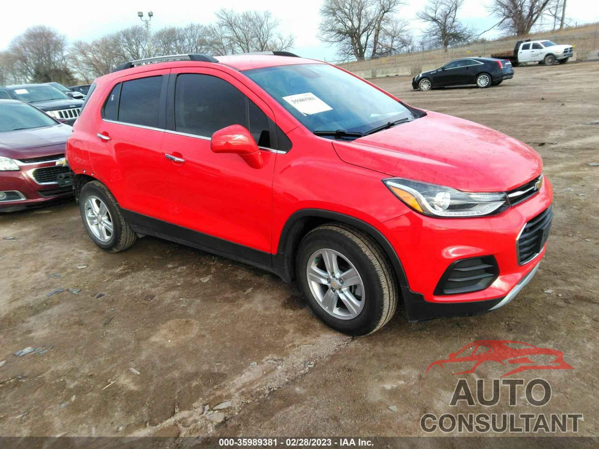 CHEVROLET TRAX 2018 - 3GNCJLSB8JL205751