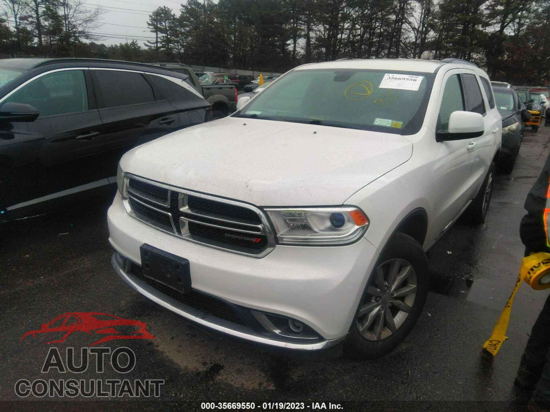 DODGE DURANGO 2017 - 1C4RDJAGXHC833876