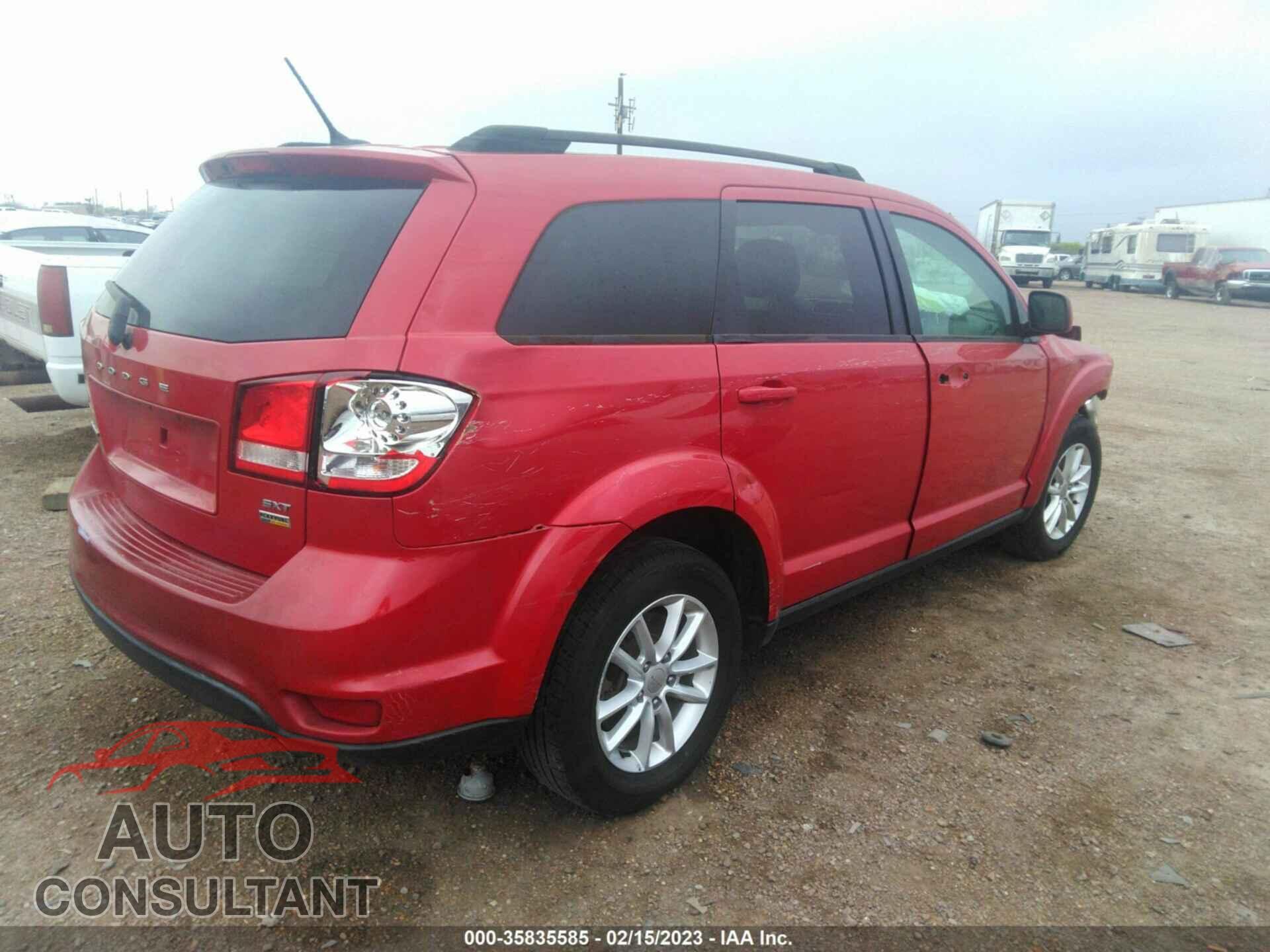 DODGE JOURNEY 2017 - 3C4PDCBG5HT510101