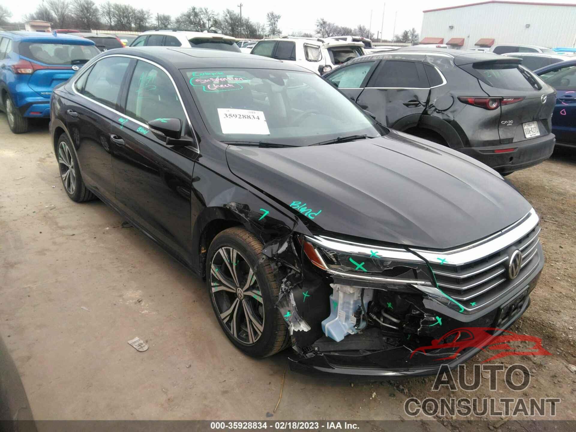 VOLKSWAGEN PASSAT 2021 - 1VWSA7A39MC014987