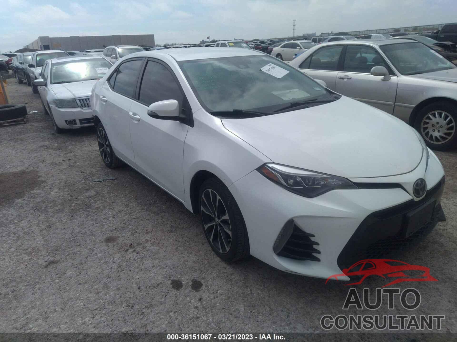 TOYOTA COROLLA 2017 - 5YFBURHE8HP634272