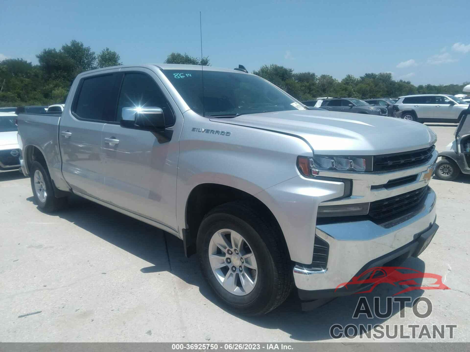 CHEVROLET SILVERADO 1500 2020 - 3GCPWCED1LG302956