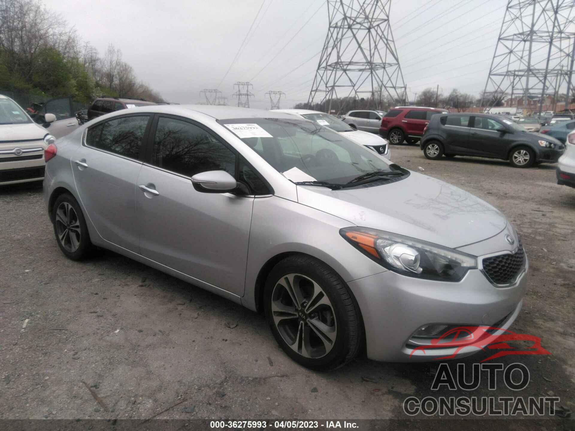 KIA FORTE 2015 - KNAFX4A84F5263473