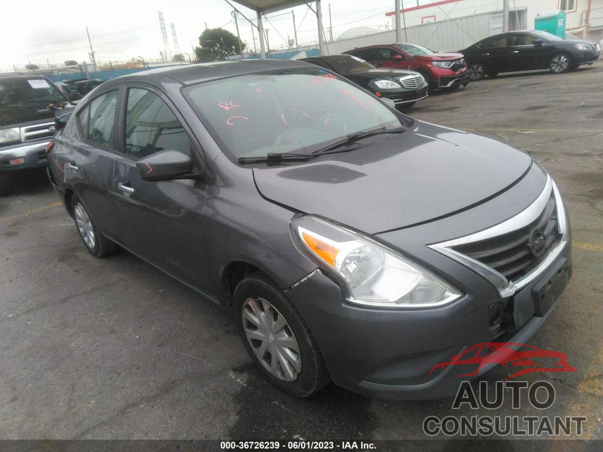 NISSAN VERSA 2016 - 3N1CN7AP7GL852932