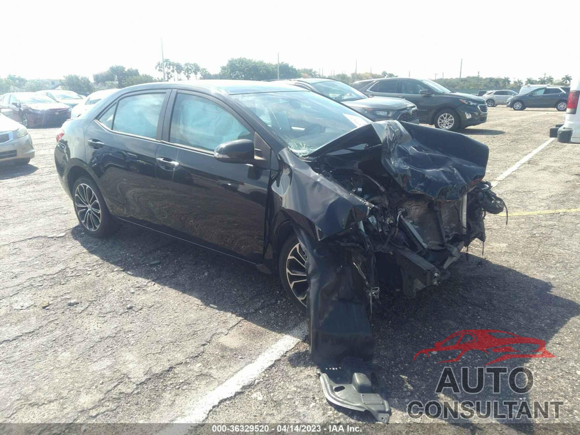 TOYOTA COROLLA 2015 - 2T1BURHE7FC431791