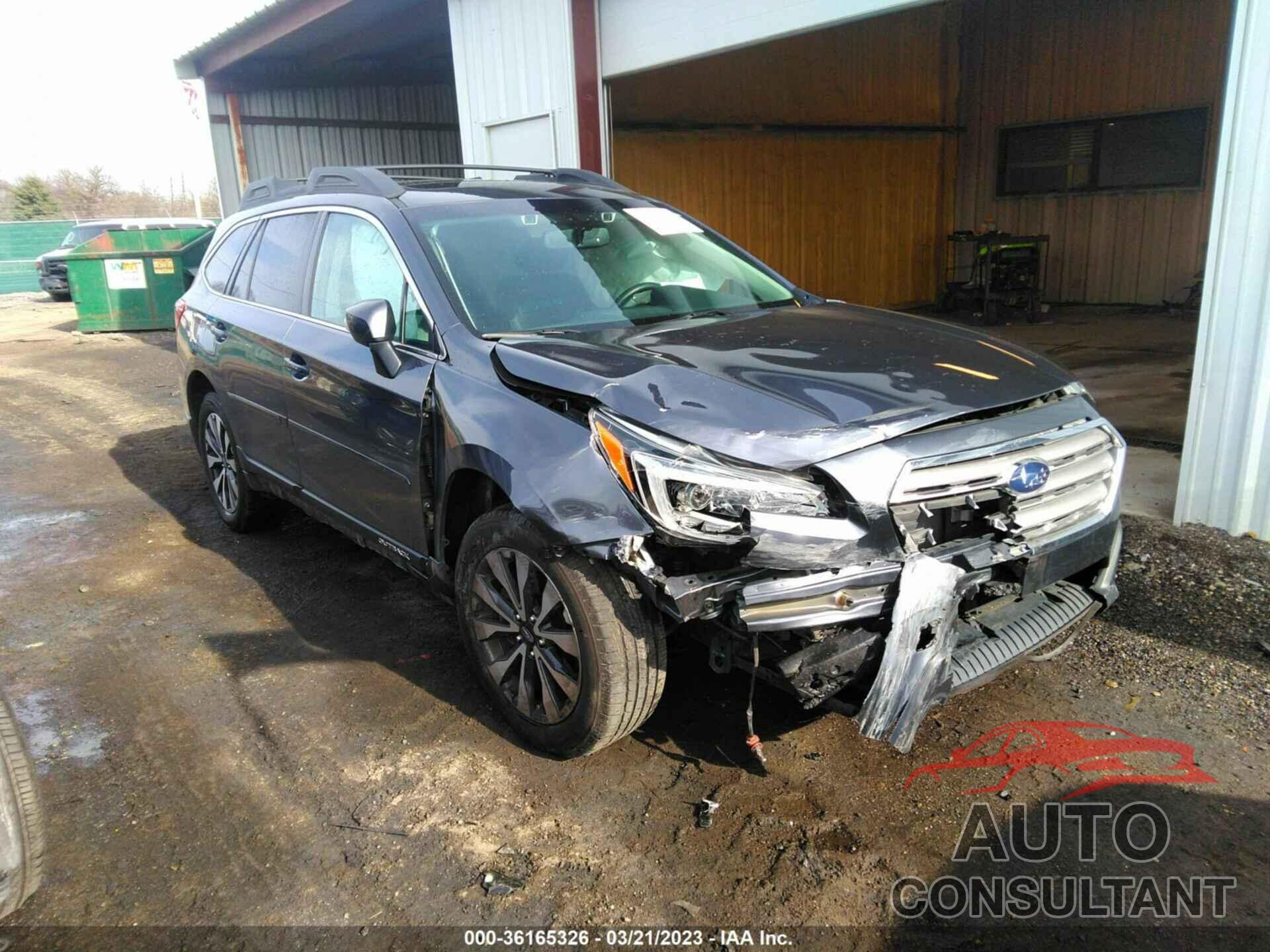 SUBARU OUTBACK 2016 - 4S4BSBNC4G3353721