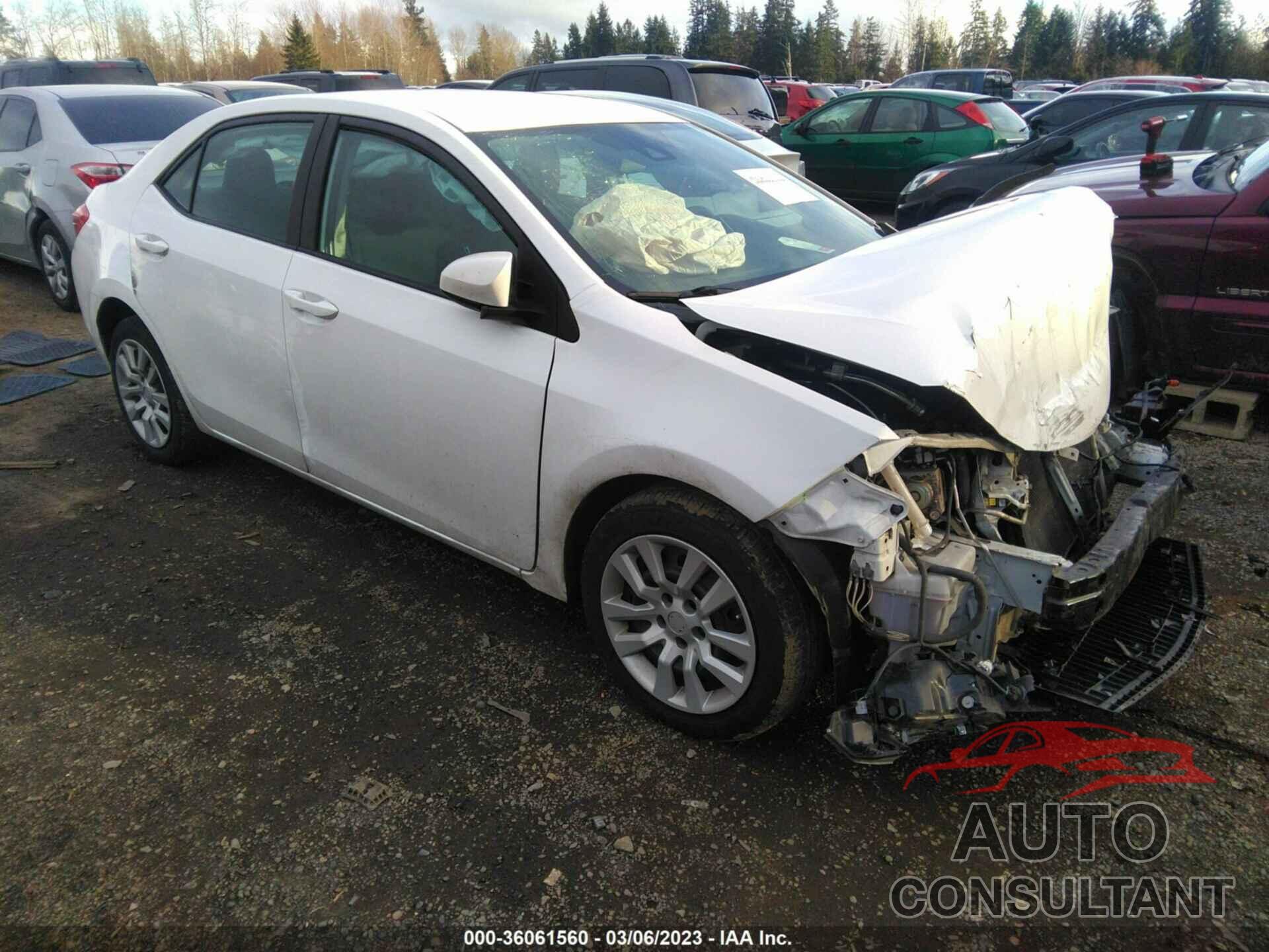 TOYOTA COROLLA 2018 - 2T1BURHE5JC119364