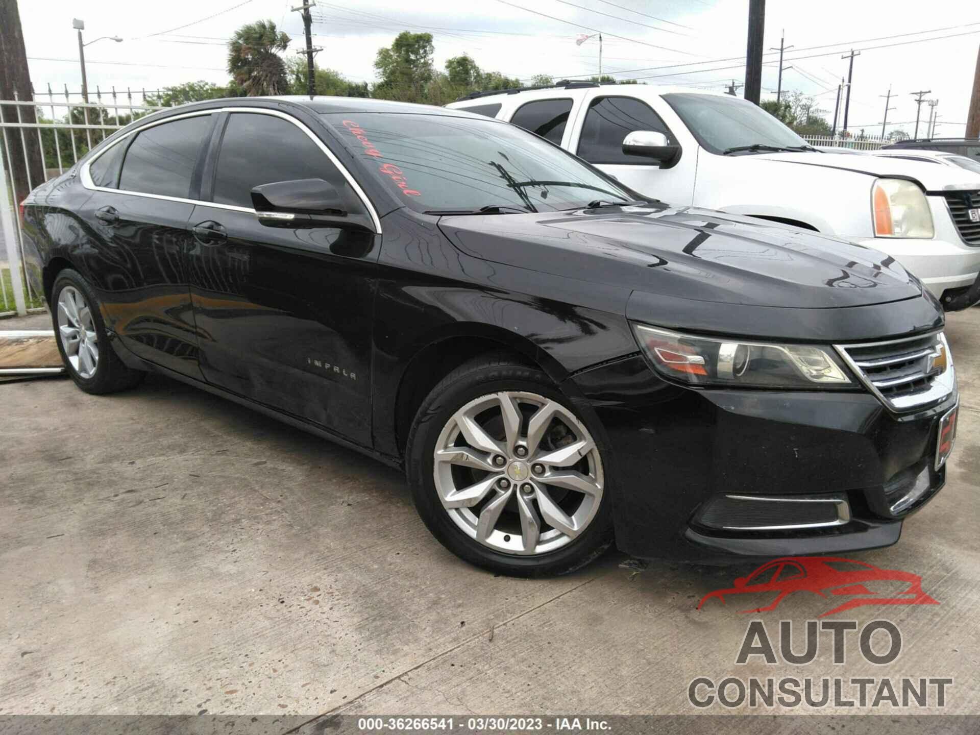 CHEVROLET IMPALA 2016 - 2G1115S3XG9110374