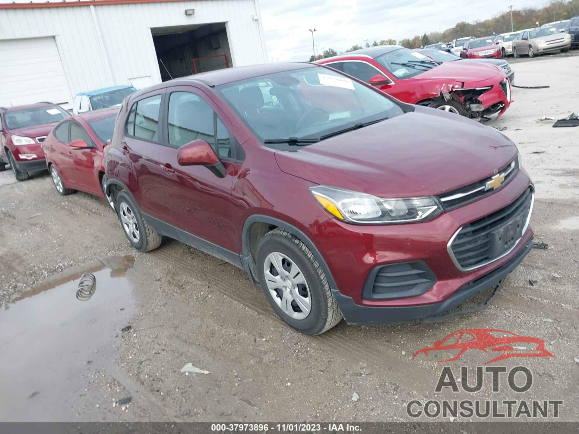 CHEVROLET TRAX 2017 - 3GNCJKSB9HL257734