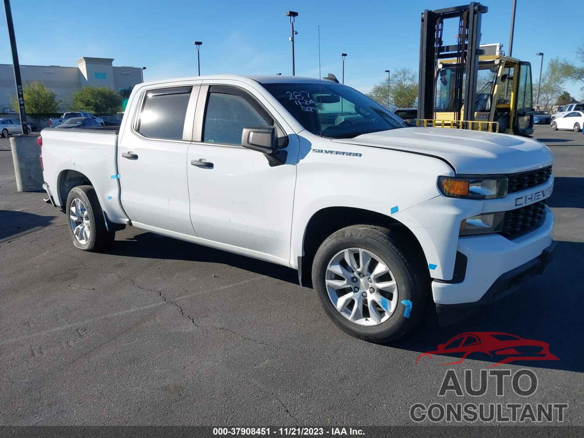 CHEVROLET SILVERADO 1500 2021 - 3GCPWBEH1MG177620