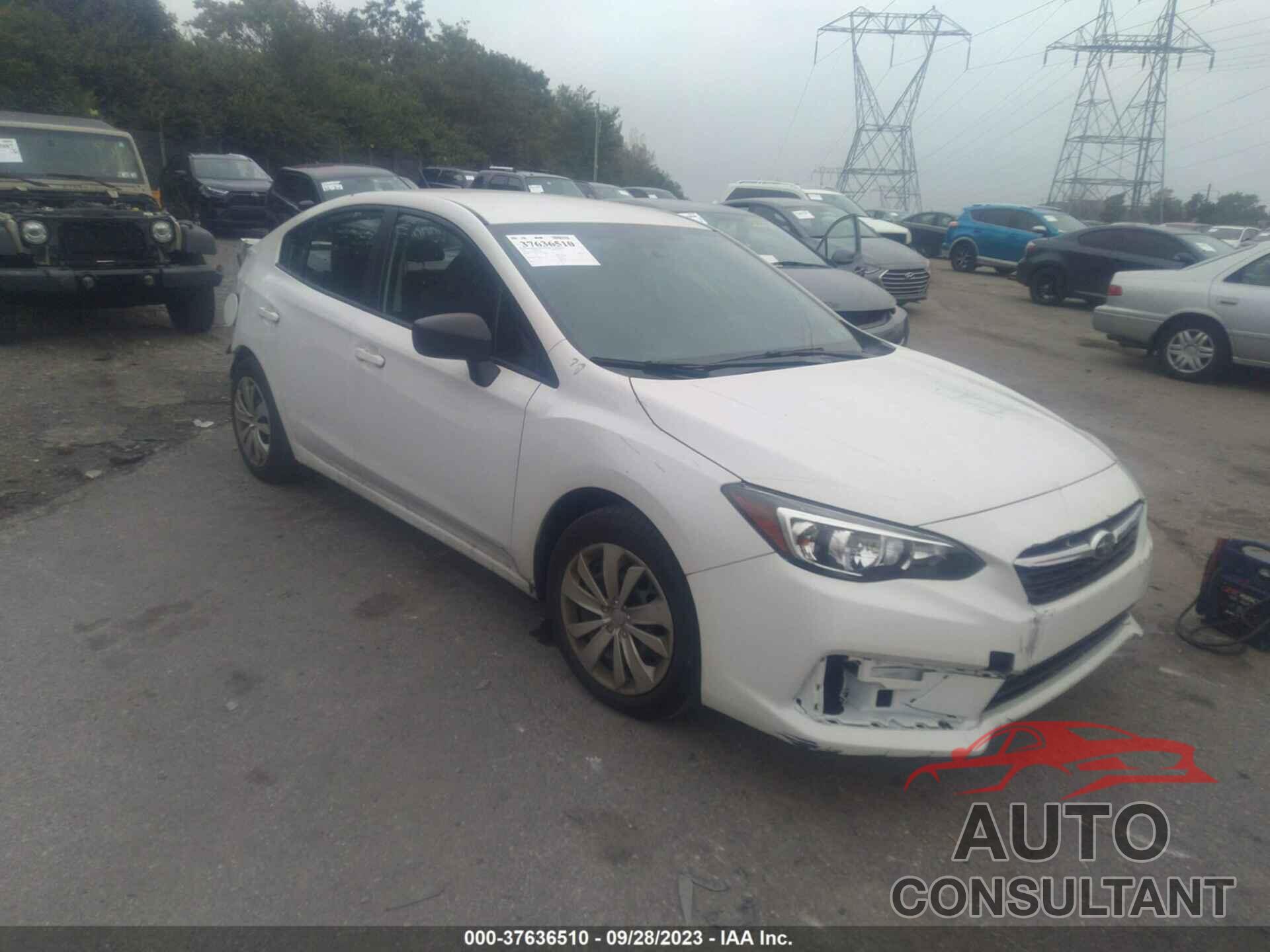 SUBARU IMPREZA 2022 - 4S3GKAB61N3605800