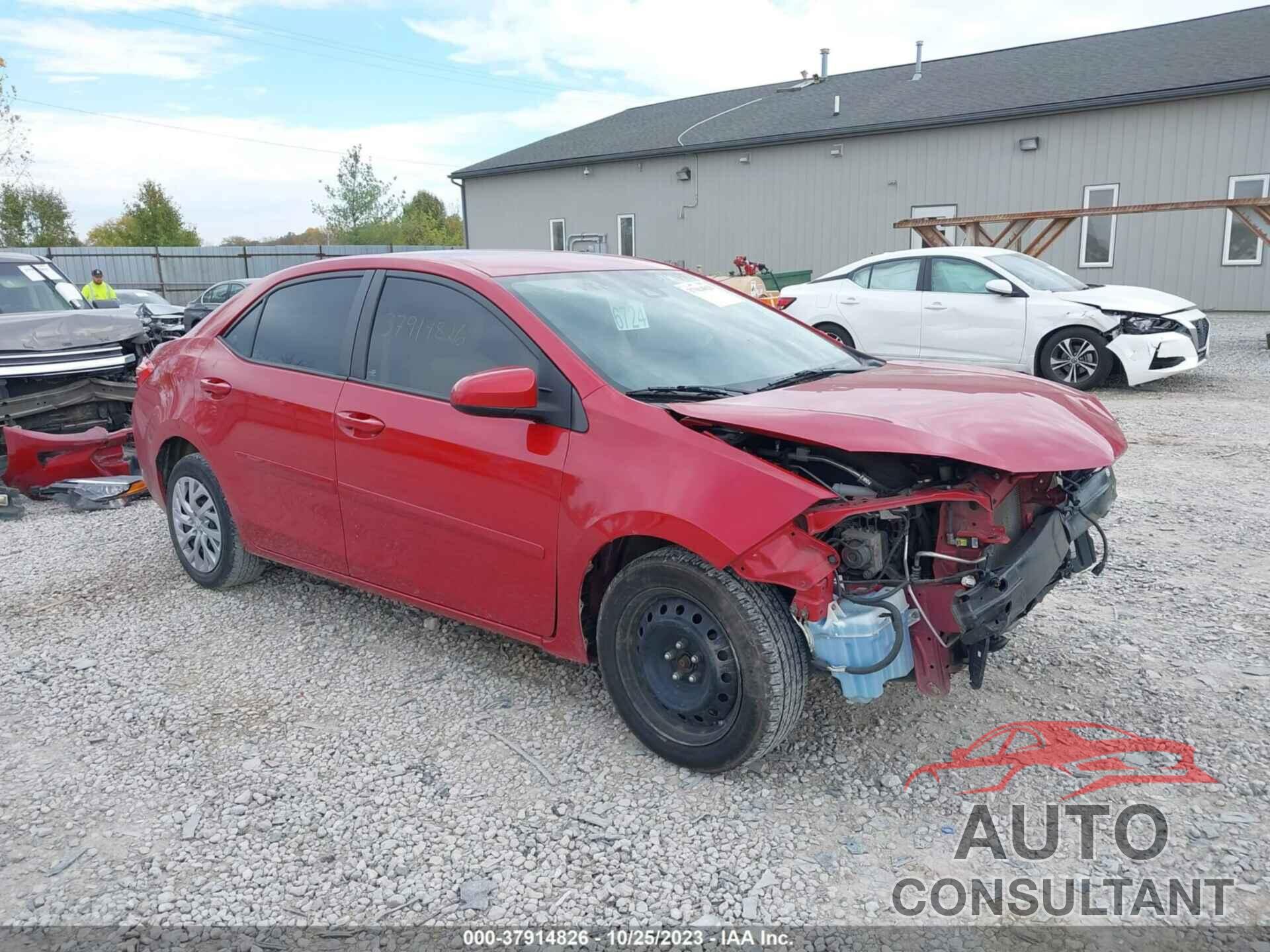 TOYOTA COROLLA 2017 - 2T1BURHE2HC799265