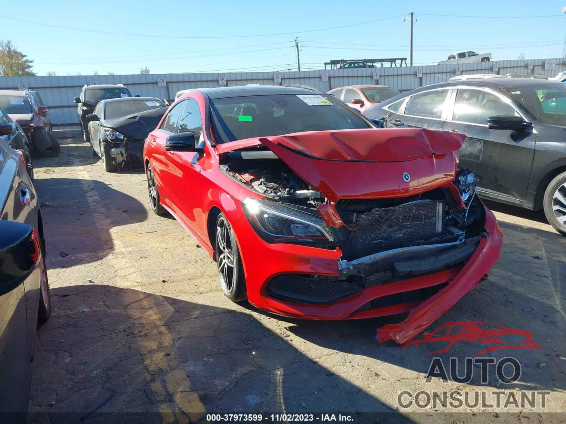 MERCEDES-BENZ CLA 250 2018 - WDDSJ4EB3JN581849