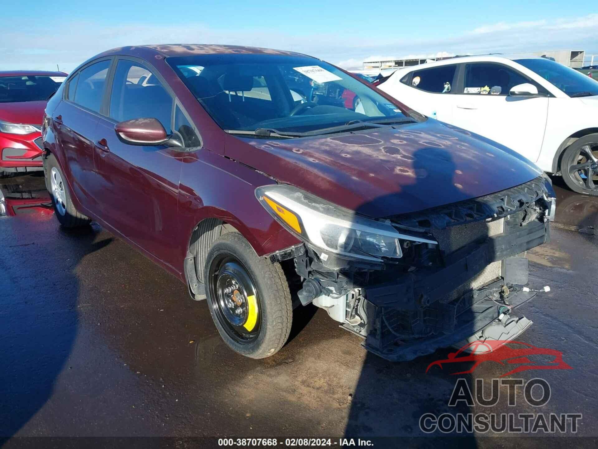 KIA FORTE 2017 - 3KPFK4A72HE113295