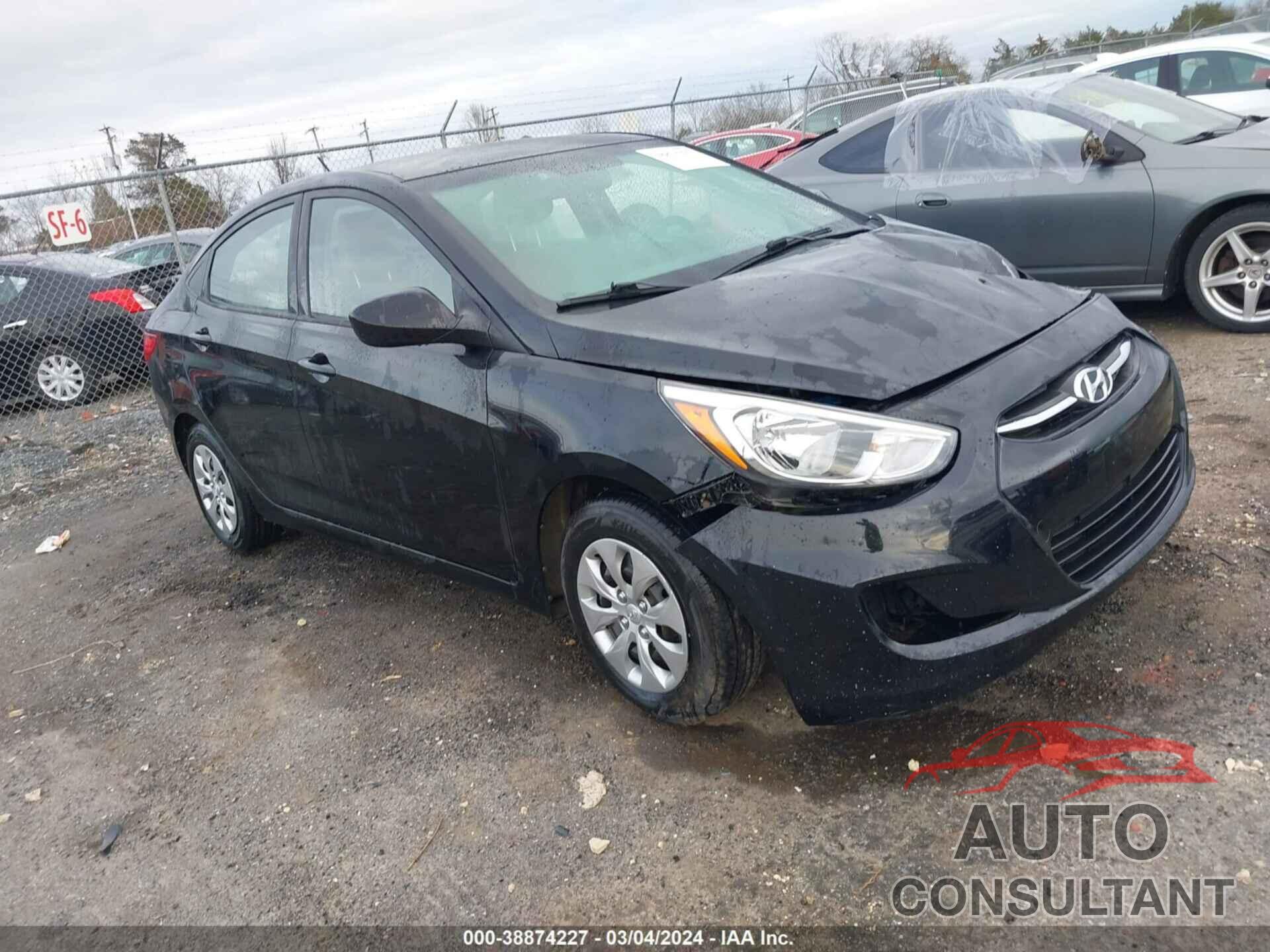 HYUNDAI ACCENT 2017 - KMHCT4AE9HU253436