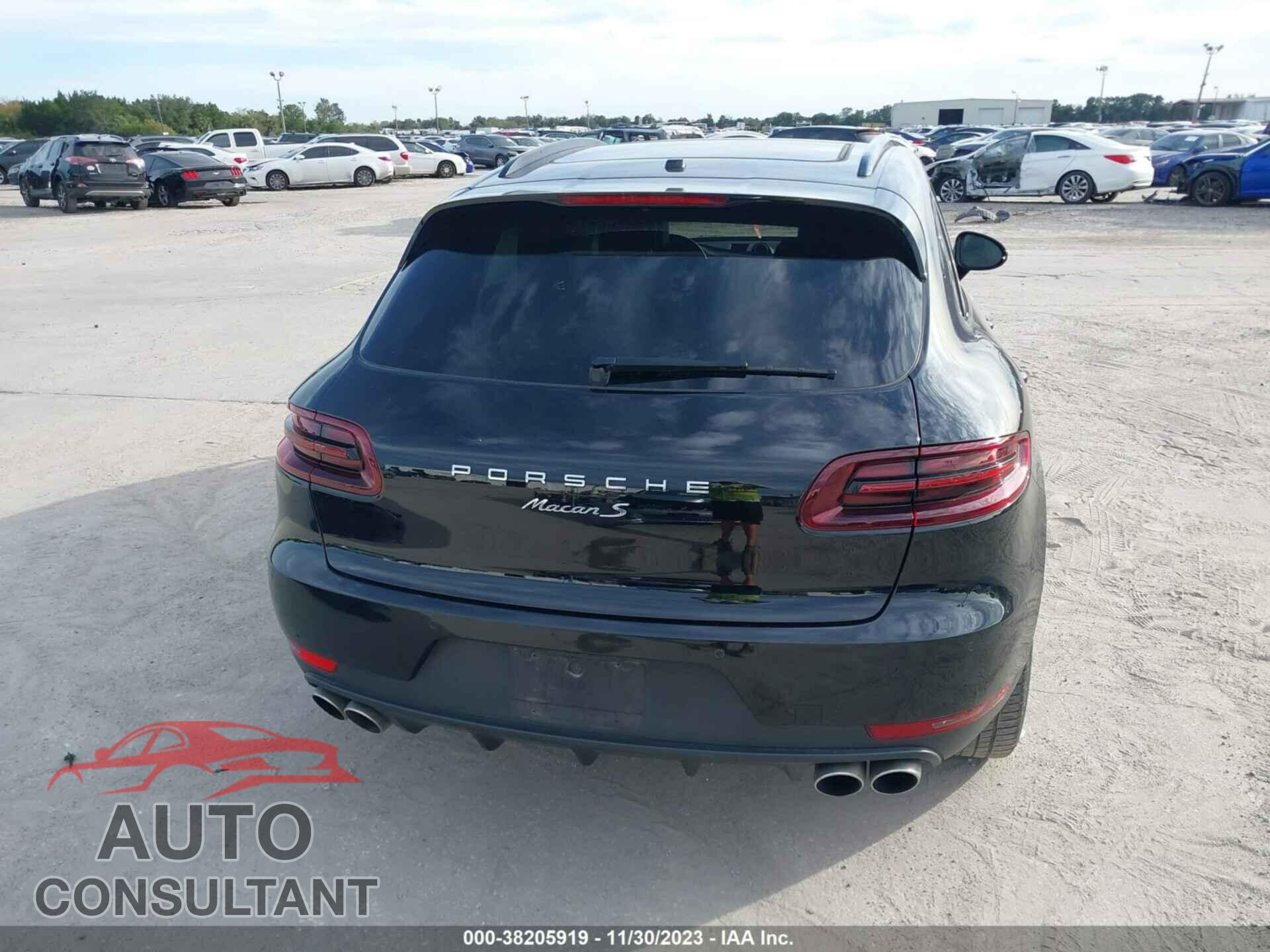 PORSCHE MACAN 2017 - WP1AB2A59HLB18786